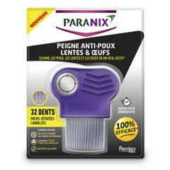 Paranix Metal comb to combat lice, nits &amp; eggs x1