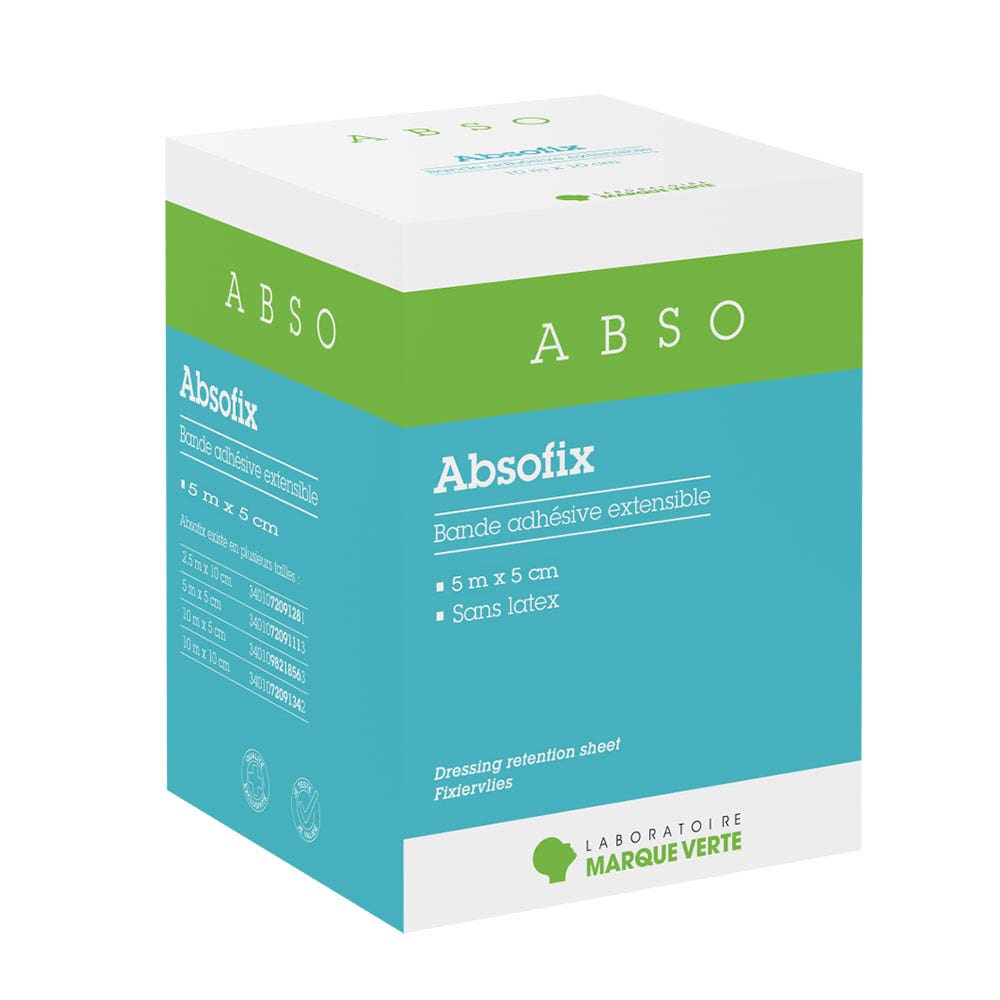Marque Verte Abso Stretch adhesive strip 5mx5cm Fix 1 UNITS