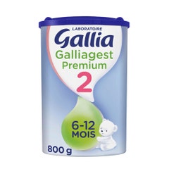 Gallia Galliagest Milk Powder Thickened Formula Premium 2 6 A 12 Months 800g