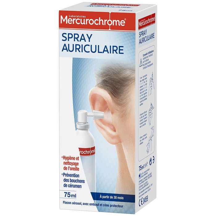 EAR SPRAY 75ml Mercurochrome