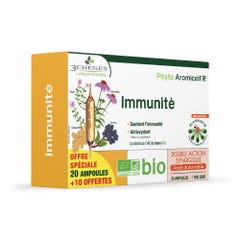3 Chênes Organic Immunity Ampulas x20 + 10 free