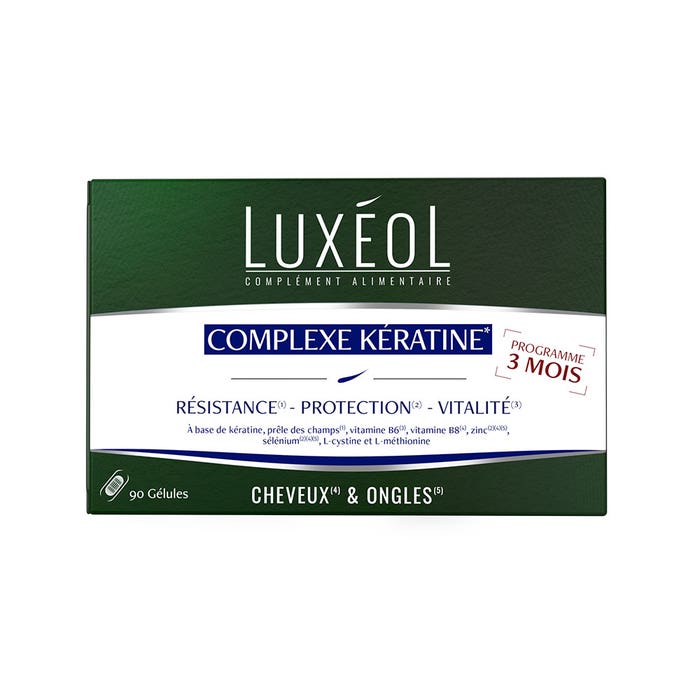 Luxeol Keratin Complex 90 capsules