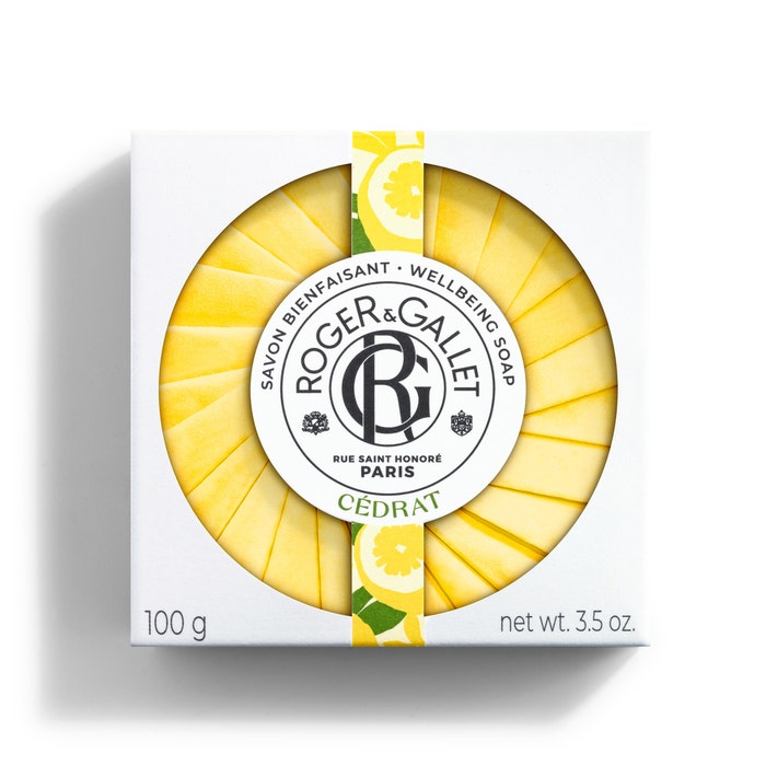 Roger & Gallet Cédrat Perfumed Soap Corsican Cedar Lemon Plant Base 100 g