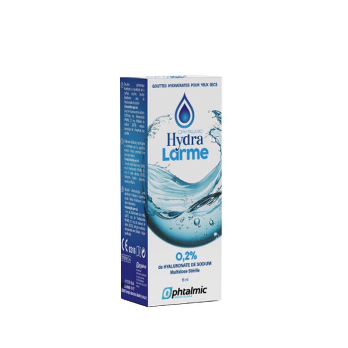 Ophtalmic HydraLarme Hydrating eye drops for dry eyes 0.2% sodium hyaluronate 15ml