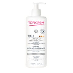 Topicrem Mela Taches Pigmentaires Unifying Ultra Hydrating Milk Sensitive skin 500 ml
