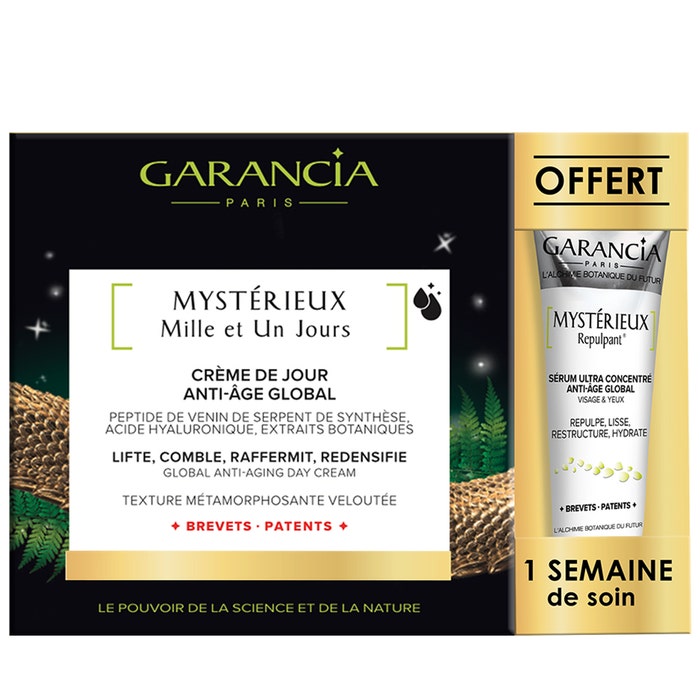 Garancia Mystérieux Mille et un Jours & Mystérieux Repulpant Cream travel size FREE 35ml