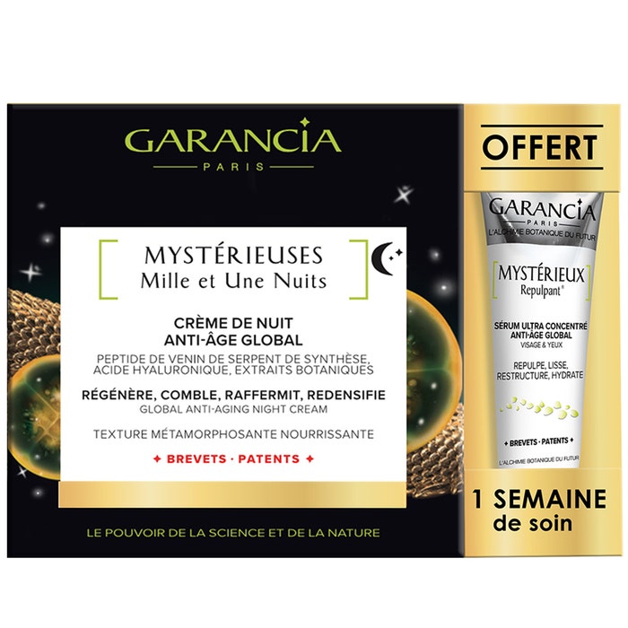 Garancia Mysterieuse Thousand and One Nights & Mystérieux Plumping Cream travel size FREE 35ml