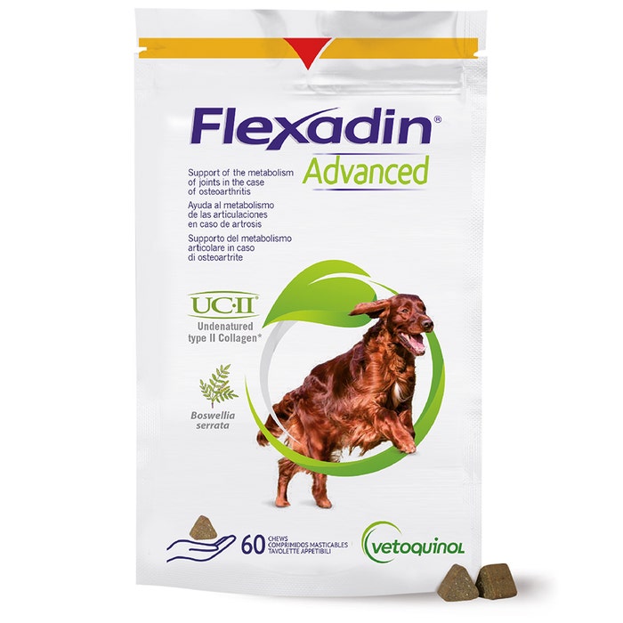 Supplements FLEXADIN ADVANCED Dog x 60 bites Vetoquinol