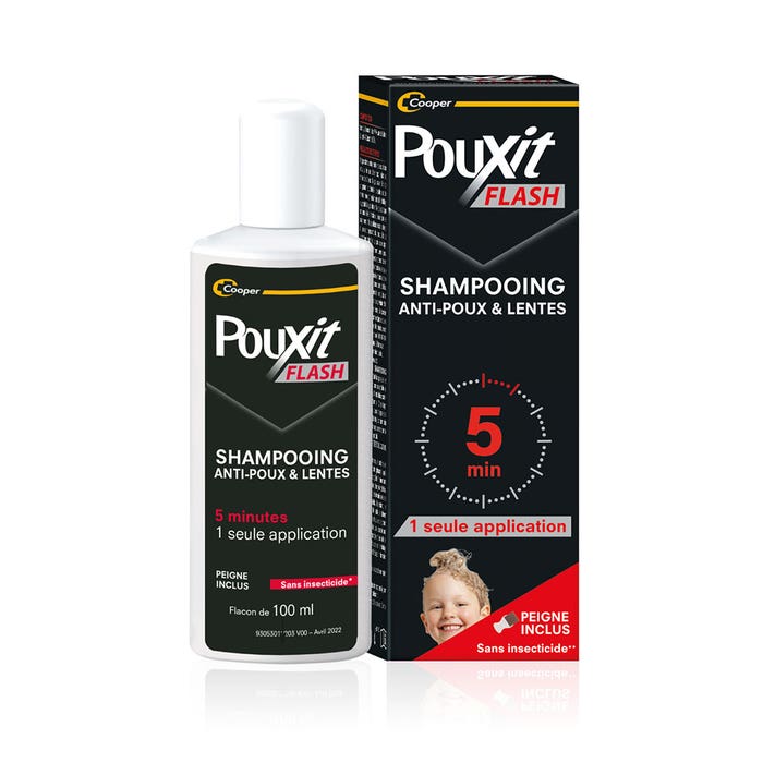 Pouxit Flash Anti-Lice & Nits Shampoo 100ml