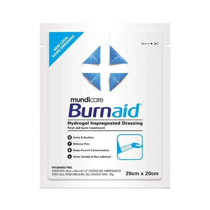 Vog Protect Burnaid Anti-Burn Bandages 20x20cm