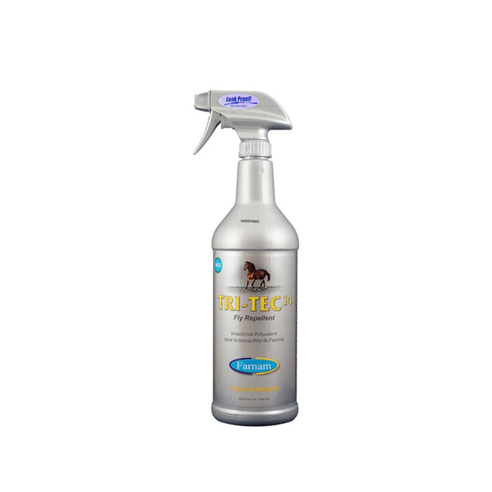 Repellente Insetti Tri Tec 14 Per Cavalli – Spray 300ml Contro Mosche E Tafani – Farnam