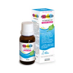 Pediakid Vitamin D3 1000 IU drops 20ml