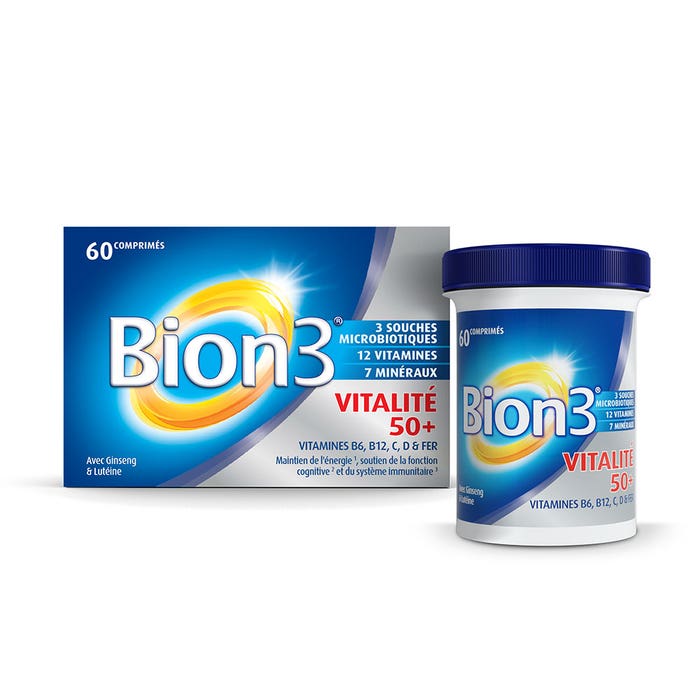 Bion3 Vitalité 50+ x60 tablets - Easypara