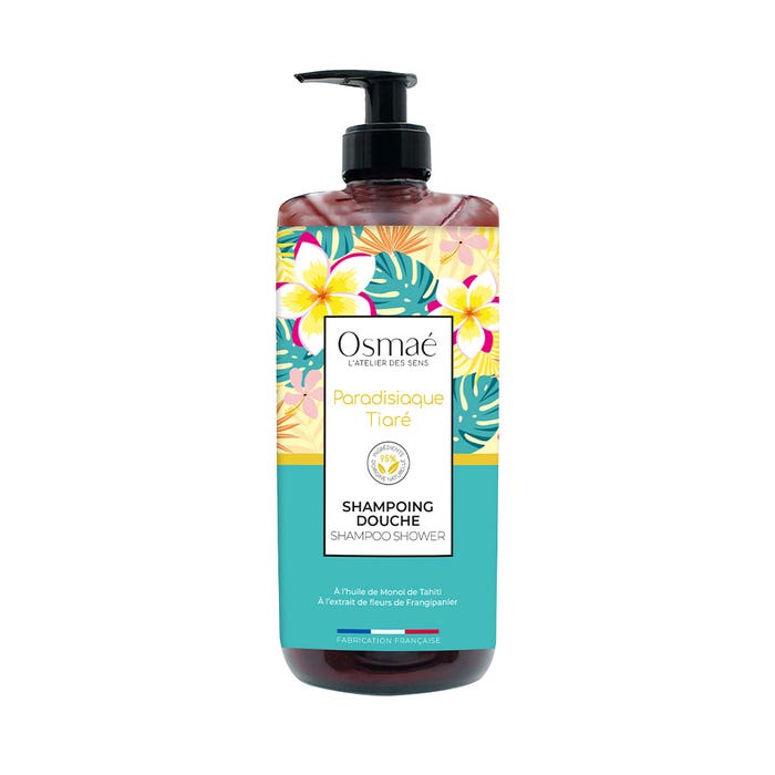 Osmae Tiaré Paradise Shower Shampoo All Skin and Hair Types 1L