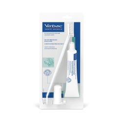 Virbac Toothpaste poultry flavour kit for dogs 70g