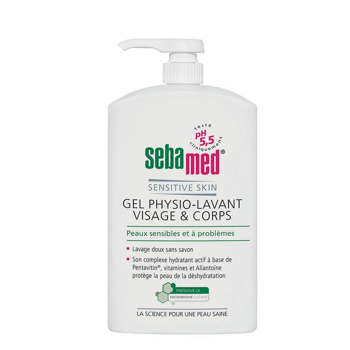 Sebamed Physio-face And Body Wash Visage et corps 1L