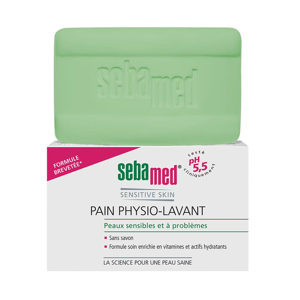 Sebamed Physio-wash bar Sensitive and problem skin 150g