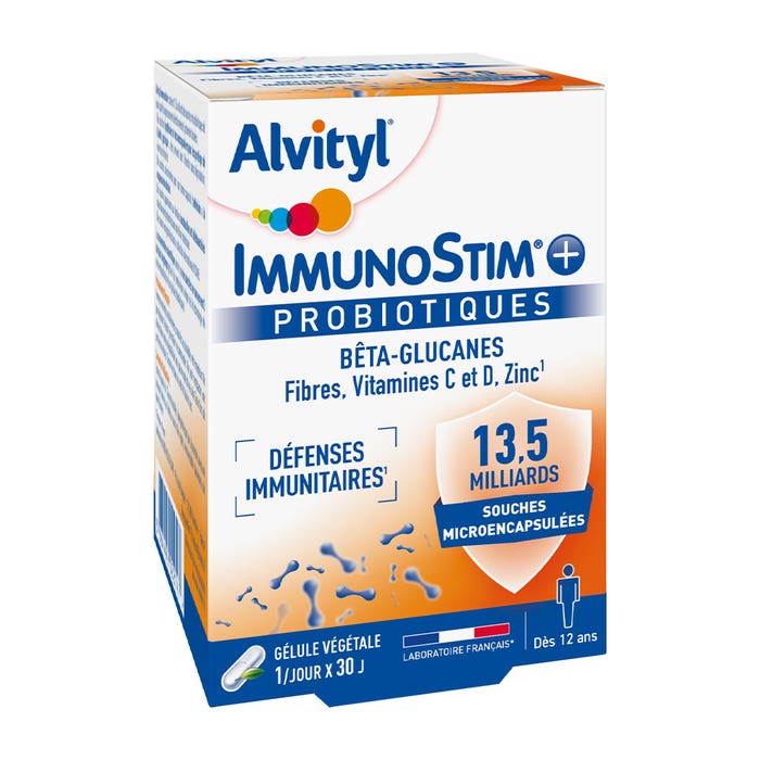 Immunostim 30 plant capsules Body Defenses Alvityl
