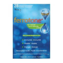 Ferrotone Apple From 3 Years 28 Single-dose sachets