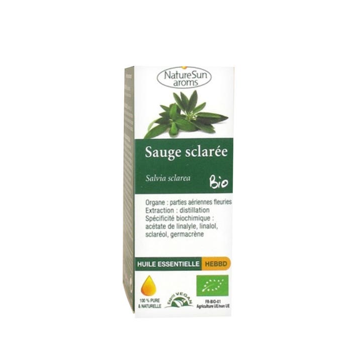 Clary Sage Essential Oil bio 10ml Naturesun Aroms