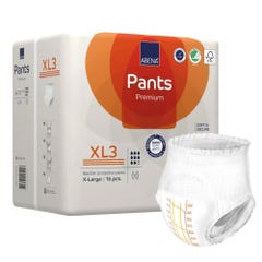 Abena Prenium Absorbent Pants XL3 heavy incontinence x16