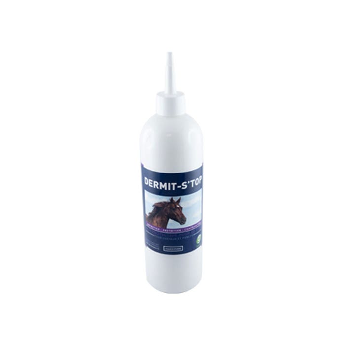 Dermit-s'top Protective Milk For The Skin 500ml For Horses and Ponies Green Pex