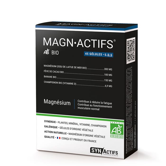 Aragan Synactifs MagnActifs Bio 45 capsules