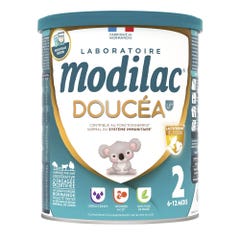 Modilac Doucéa Expert Doucea 2 Powdered Milk 2 6 à 12 Mois 820 g
