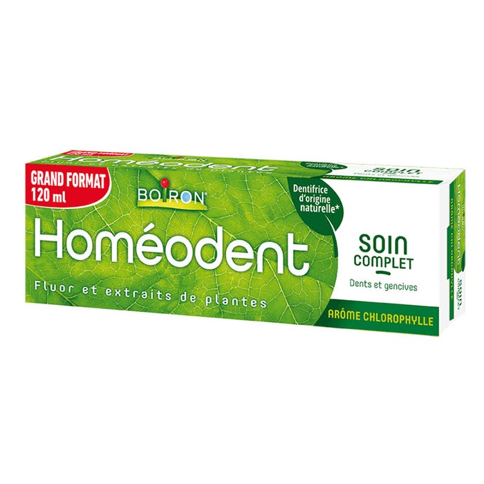 Boiron Homeodent Toothpaste Complete Gum Care Chlorophyll 120ml - Easypara