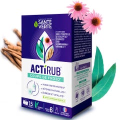 Sante Verte ActiRub Cold spells Adults 15 Sachets