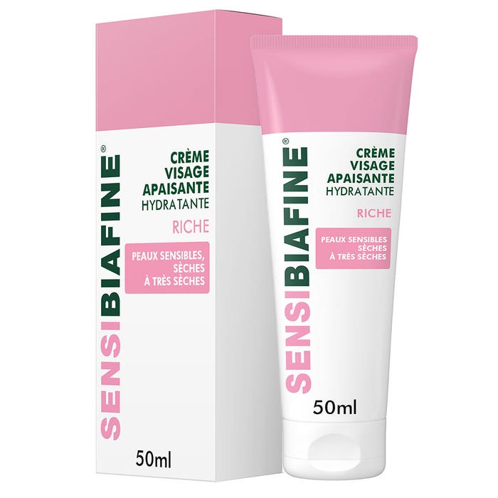 Cicabiafine Sensibiafine Hydrating And Soothing Face Cream Riche 50ml