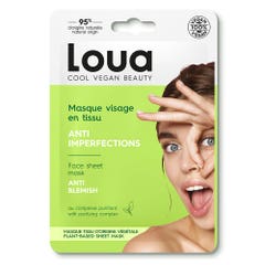 Loua Anti-Imperfections Face cloth Masks oily Skin 1 unit