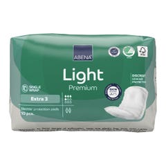 Abena Light Protection Adhésive Femme 4G 33x11cm Extra 3 Moderate Incontinence Day x10