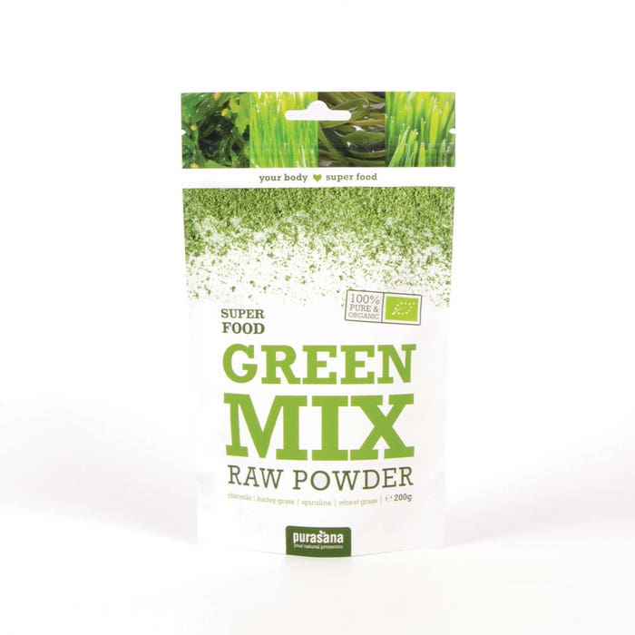 Green Mixa Bioes powder 200g Purasana