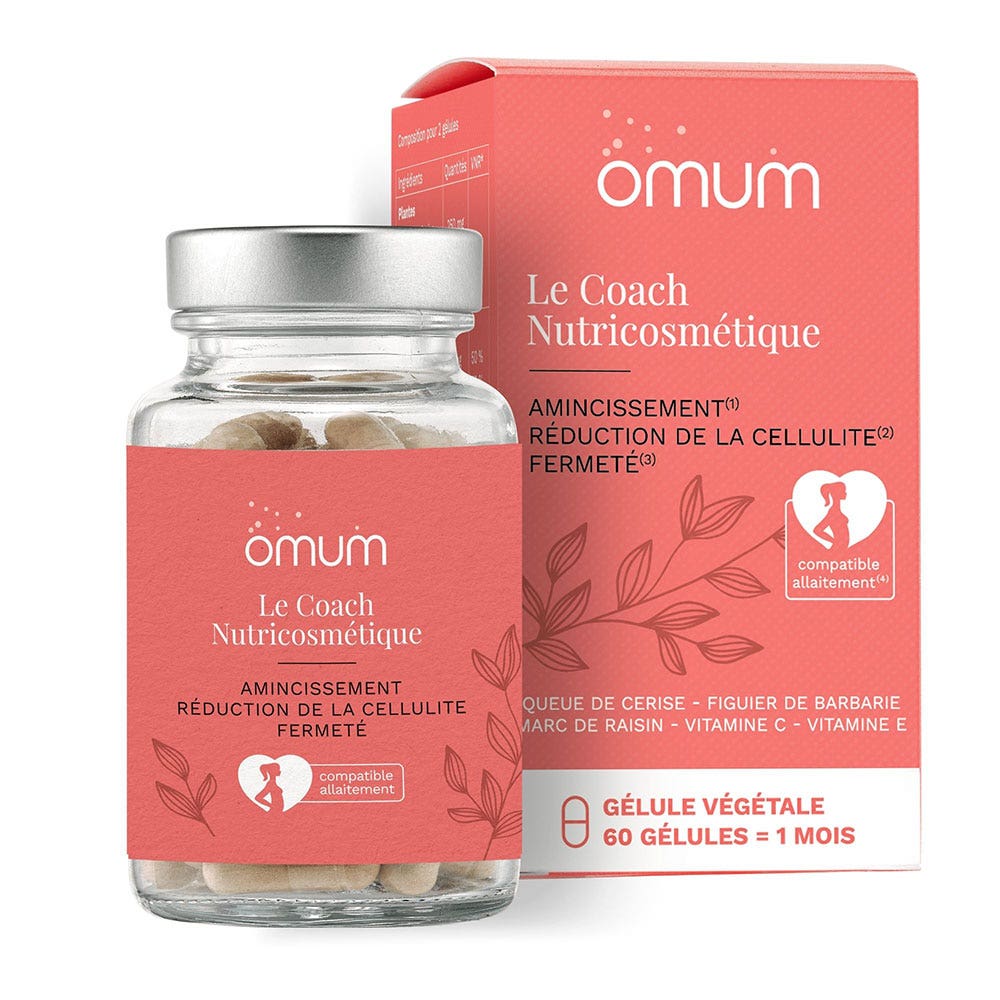 Omum The Nutricosmetics Coach Slimming and firming 60 capsules