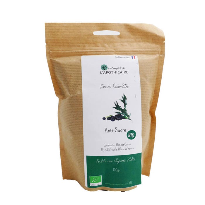 Organic Anti-Sugar Herbal Tea 100g Le Comptoir de l'Apothicaire