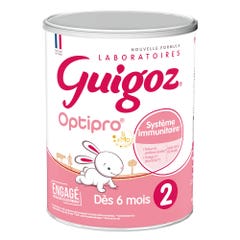 Guigoz Optipro 2 Baby Powder Milk 6-12 Mois 800g