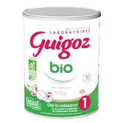 Guigoz Organic Milk Powder 1 From birth to 6 months 800g