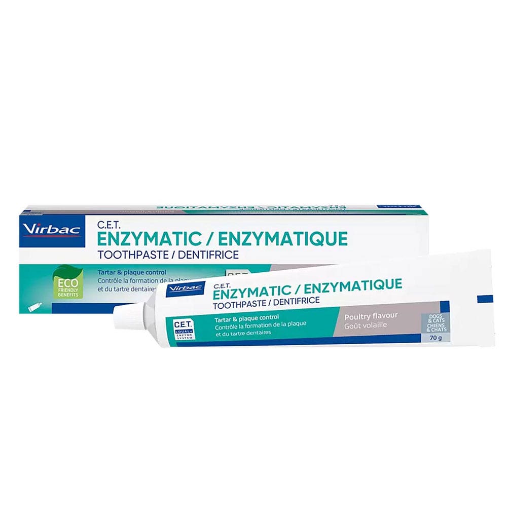 Virbac Toothpaste for chickenflavoured dogs 70g Easypara