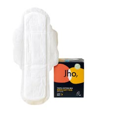 Jho Night+ towels In organic cotton x8