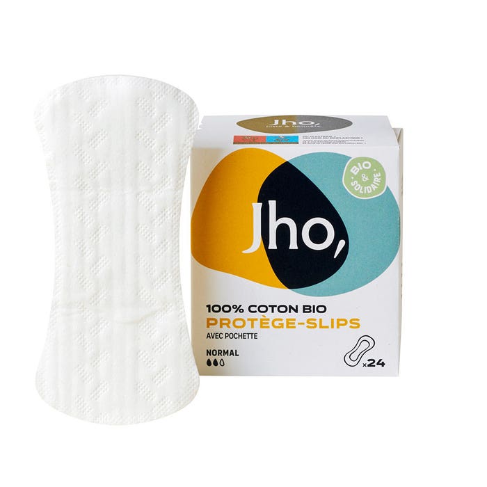 Panty liners x24 In organic cotton Jho
