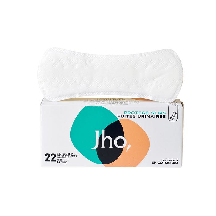 Jho Bladder weakness panty liners In organic cotton x22