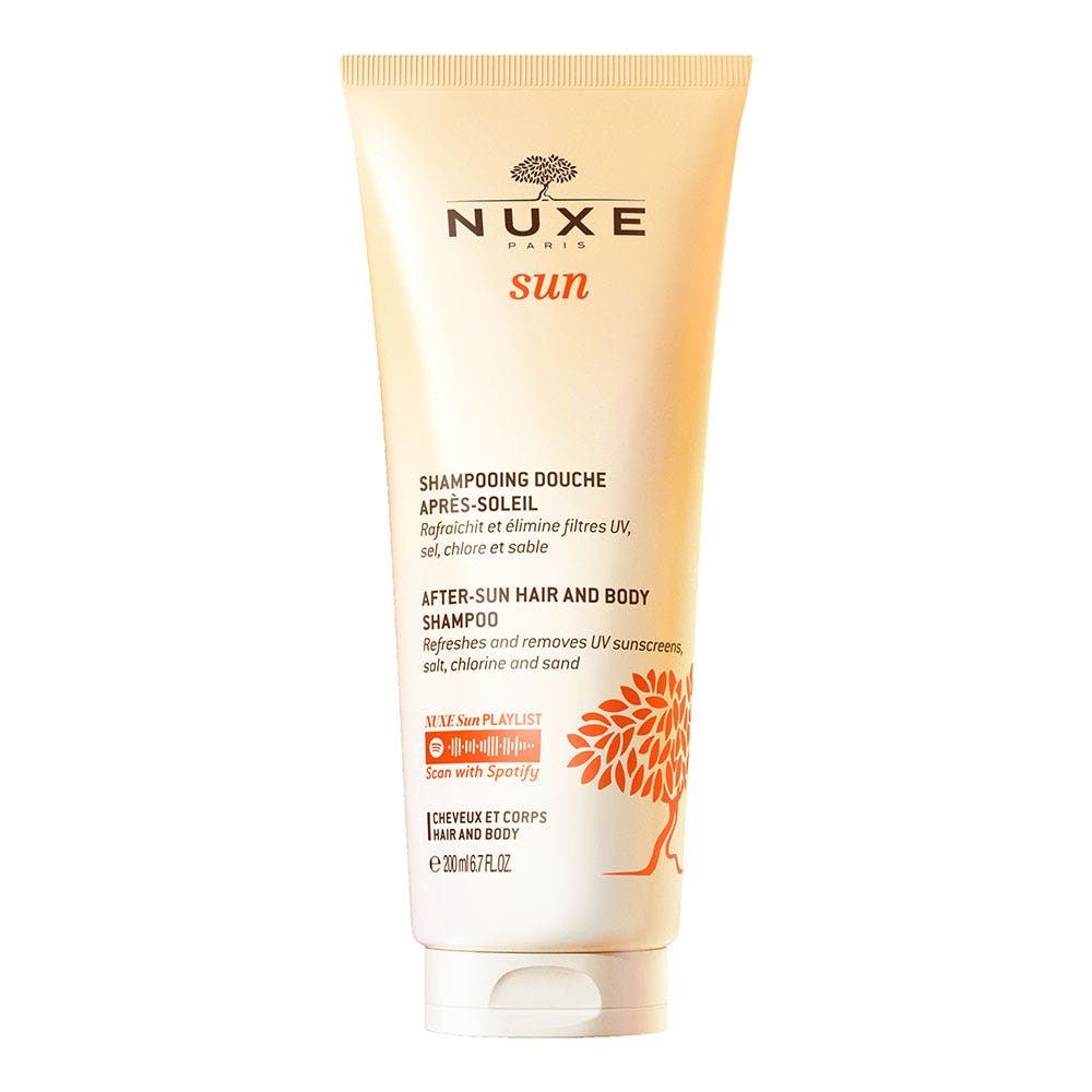 Nuxe Sun Sun After Sun Hair And Body Shampoo Corps Et Cheveux 200ml