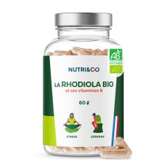 NUTRI&CO Organic Rhodiola 60 capsules