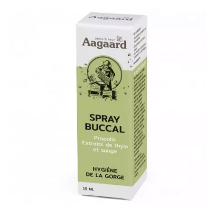 Aagaard Mouth Spray Throat Hygiene 15ml