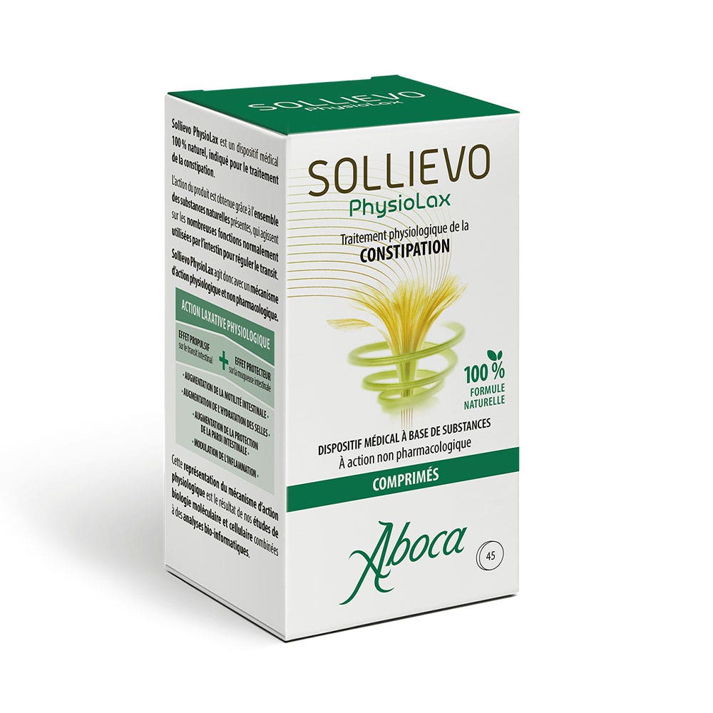 Aboca Gastro-intestinal Sollievo Physiolax Constipation Treatment 45 ...
