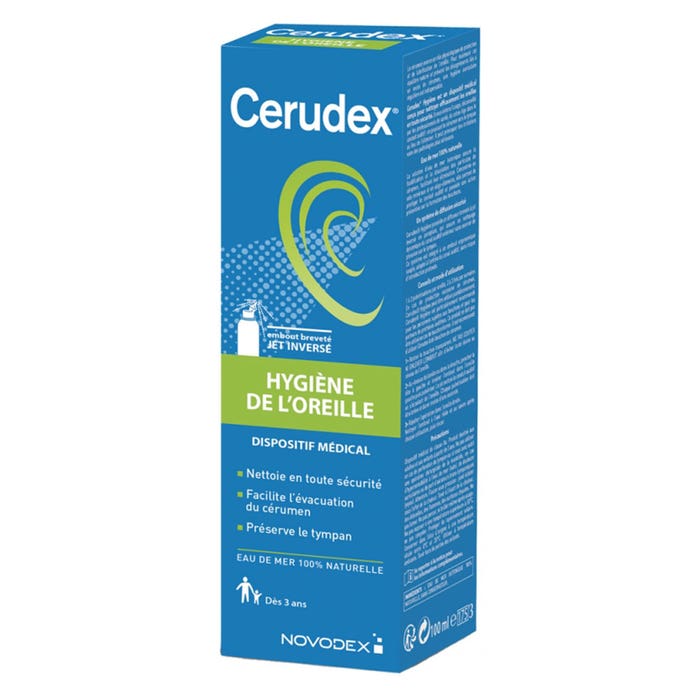 Ear Hygiene Spray 100ml Cerudex Age 3+ Novodex
