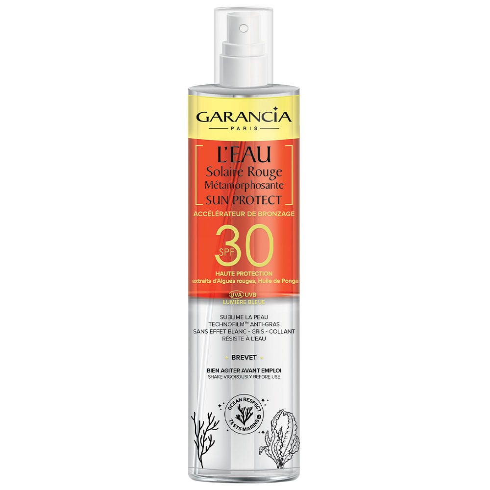 Garancia Sun Protect Transforming Red Sunscreen SPF30 Tanning ...