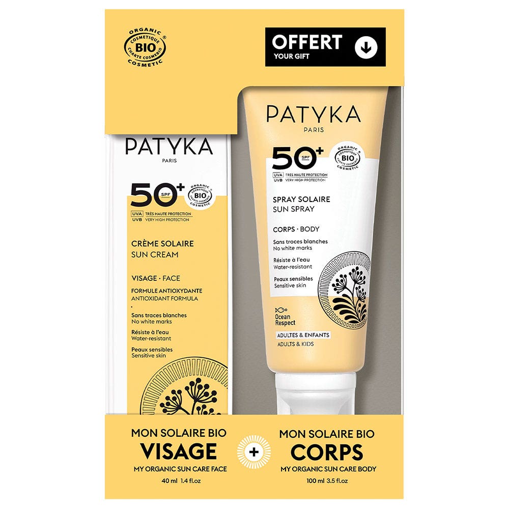 Patyka Duo Sunscreens SPF50+ Bioes