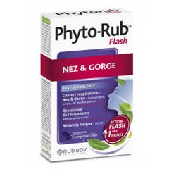 Nutreov Phyto-Rub Nutreov Phyto Rub Nose And Throat X 10 Tablets Flash 10 Comprimés